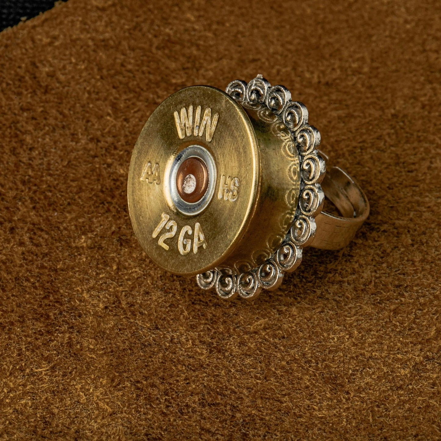 Steampunk 12 gauge rings Liv & B Designs