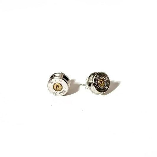 Liv & B Designs Sterling Silver Bullet Studs