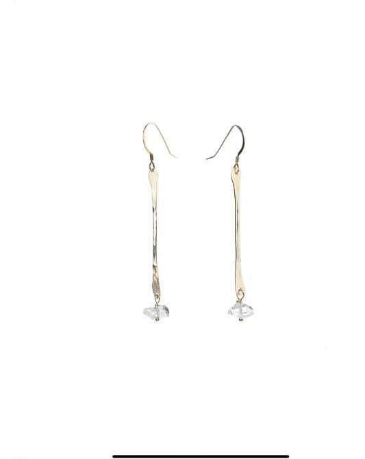 Herkimer Bar Earrings Liv & B