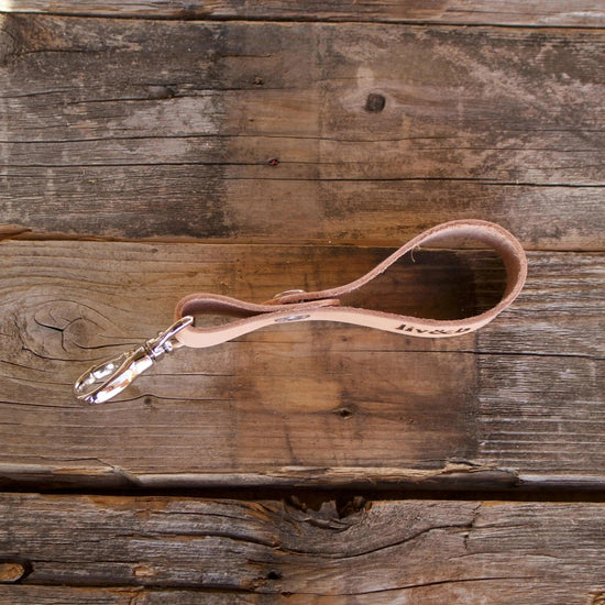 Leather Key Fob Liv & B