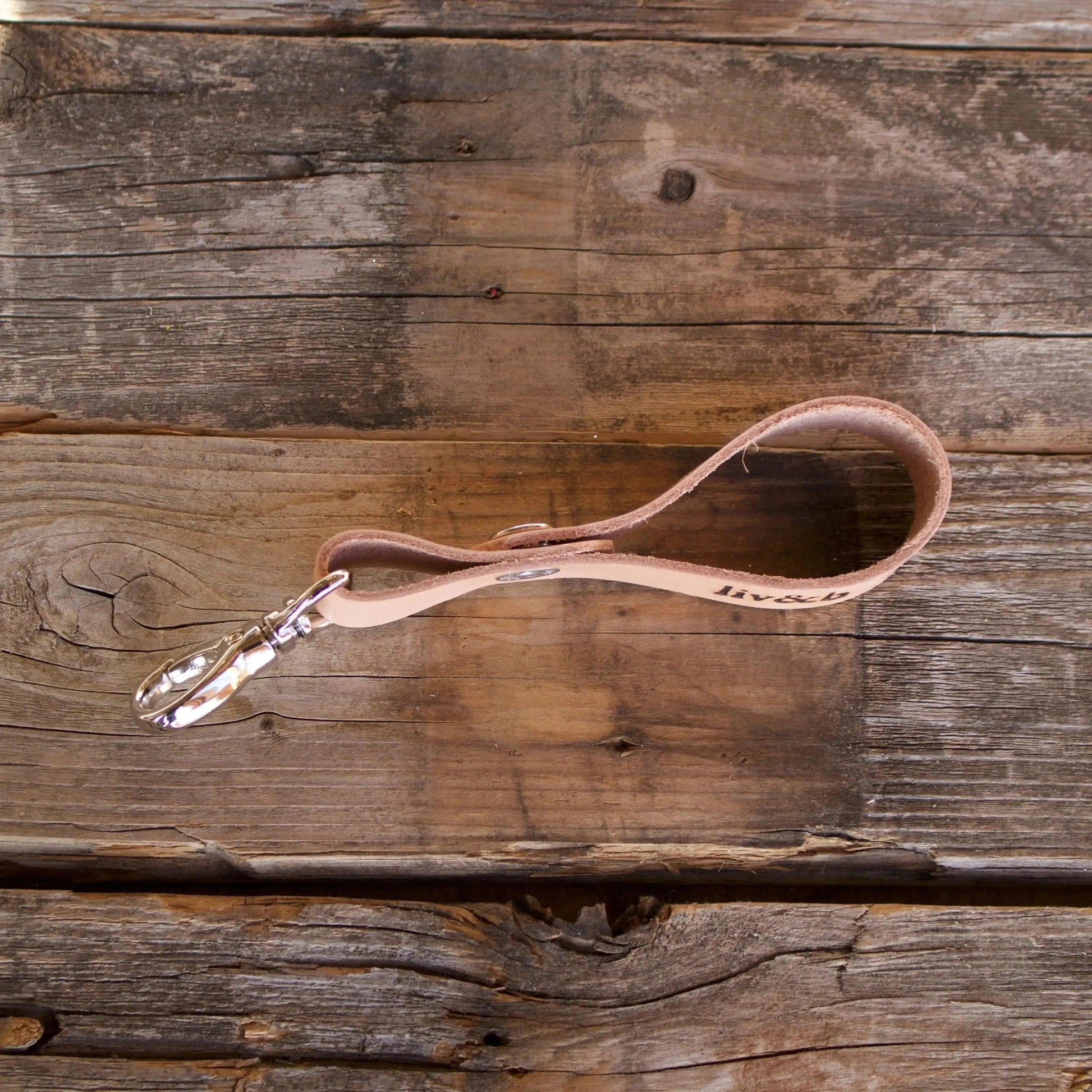 Leather Key Fob Liv & B