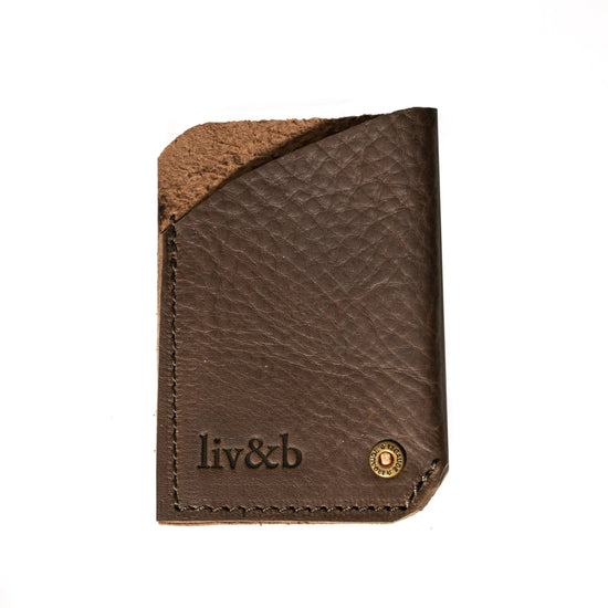 Mens Minimalist Bullet Wallet Liv & B
