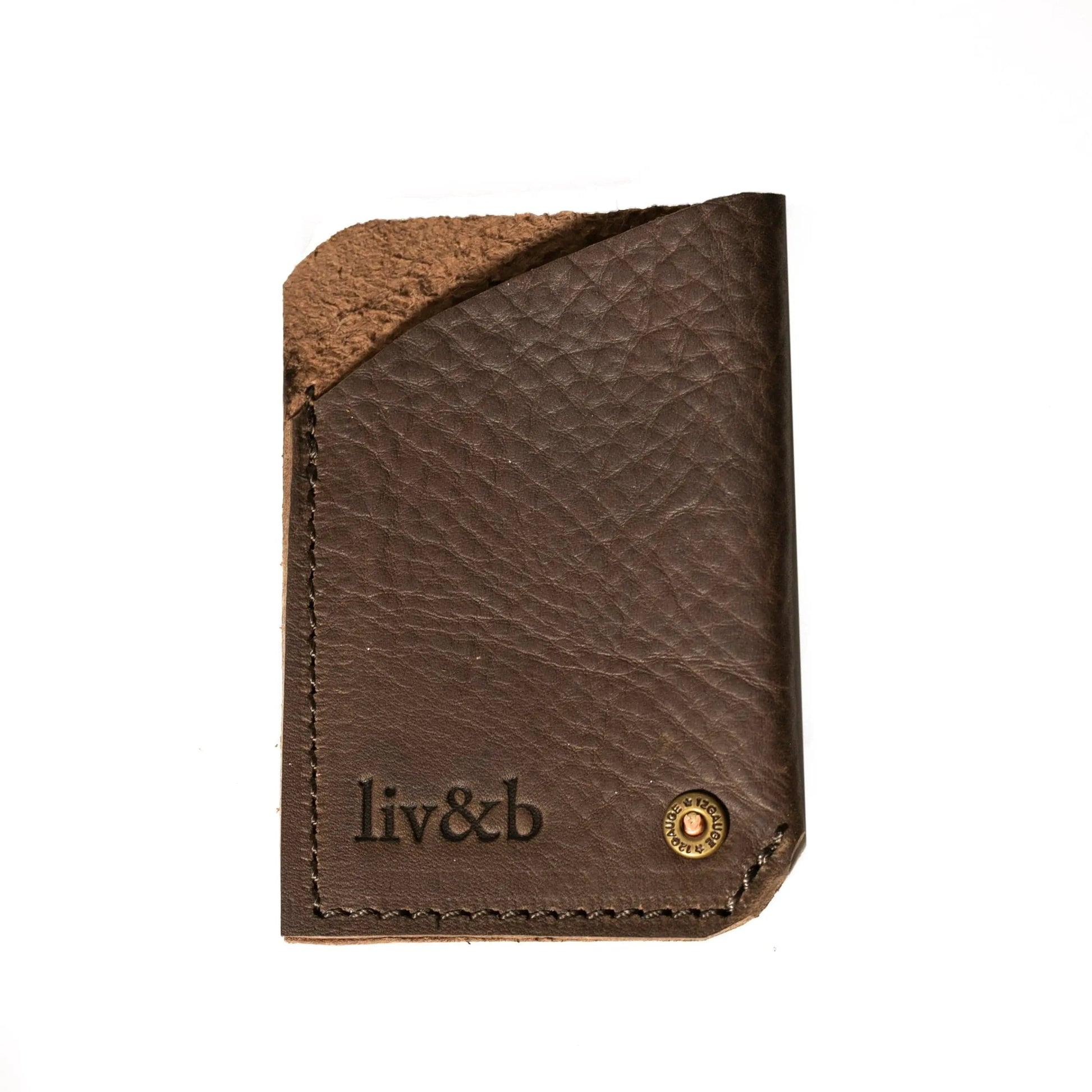 Mens Minimalist Bullet Wallet Liv & B