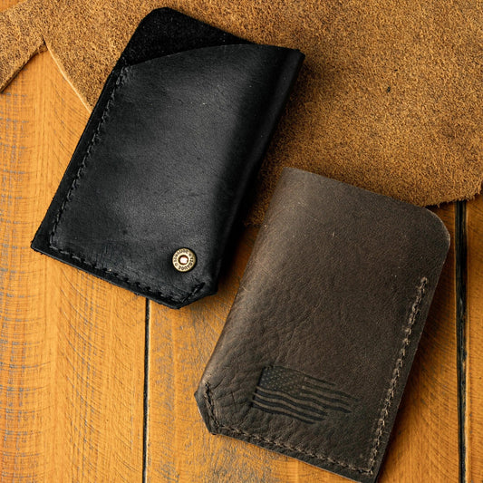 Mens Minimalist Bullet Wallet Liv & B