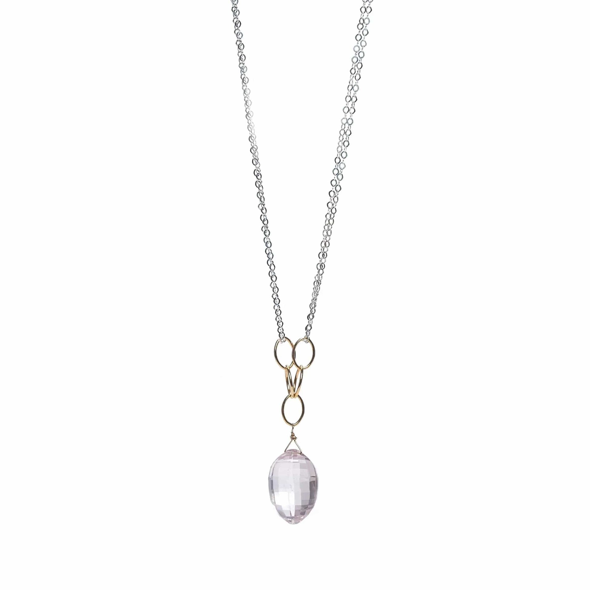 Mixed metal Gemstone Liv & B