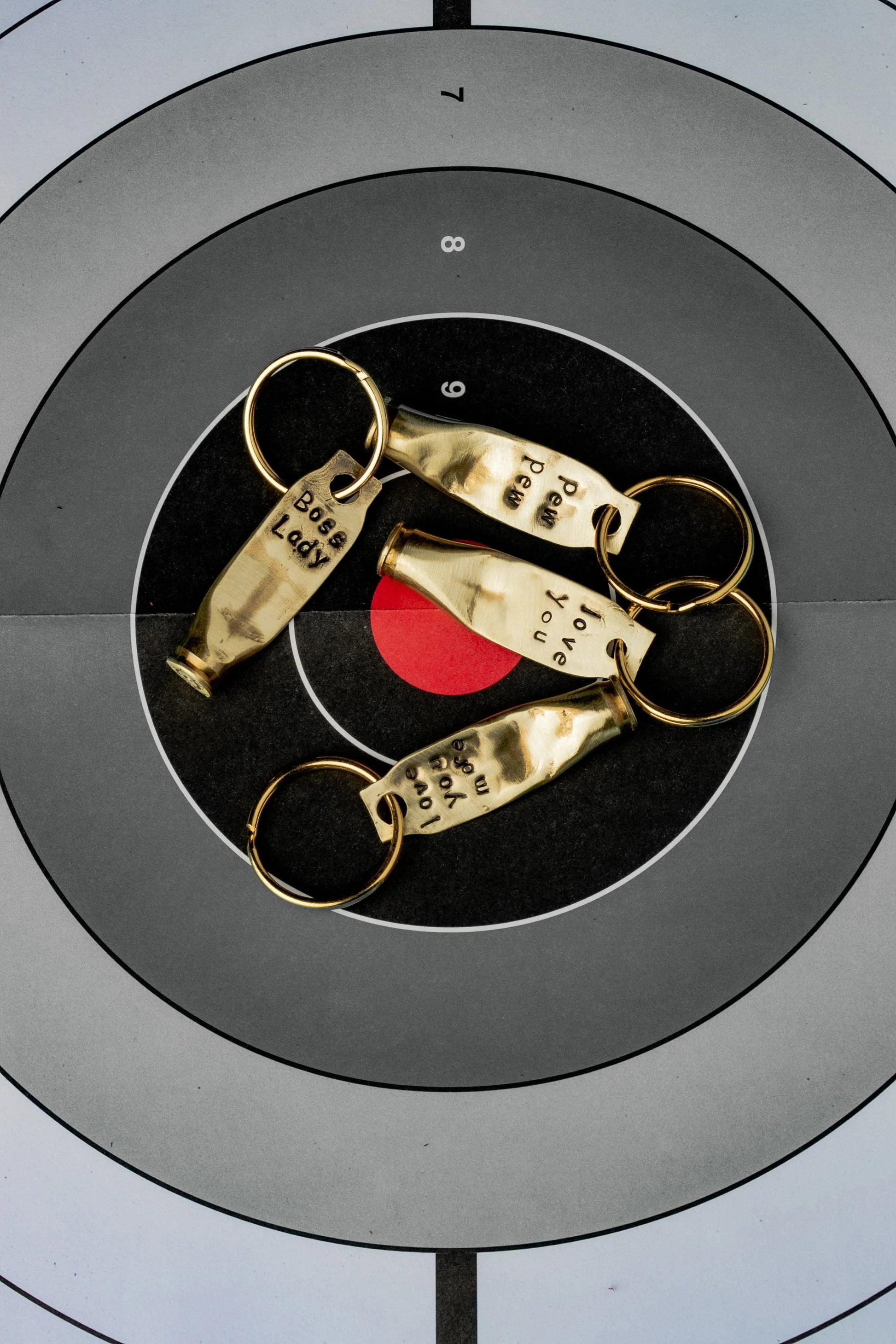 Bullet Keychains Liv & B