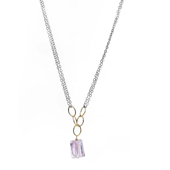 Mixed metal Gemstone Liv & B
