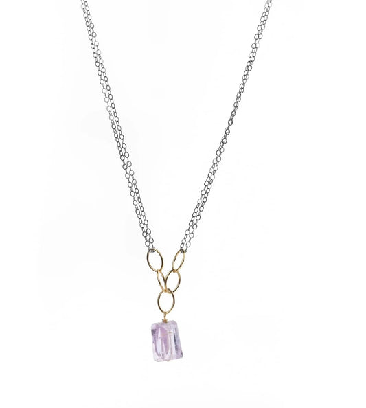 Mixed metal Gemstone Liv & B